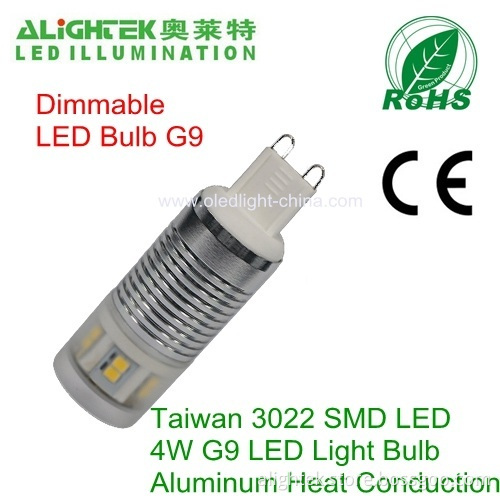 4w G9 Dimmable Led Bulb 3022 Sdm Dimming Control G9 Bulb